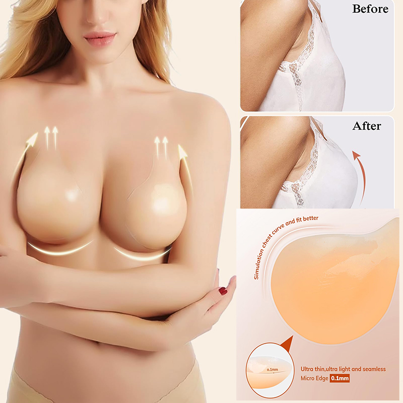 1/2 Pary Damskich Biustonoszy  – Backless Bra Sticky recenzja i cena