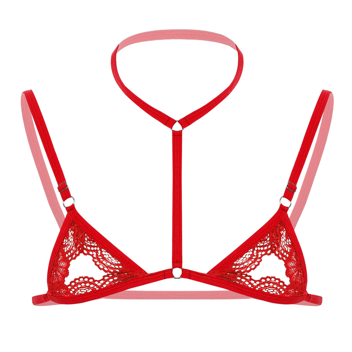 Seksowne męskie szelki erotycz – Sheer Bra Lace recenzja i cena