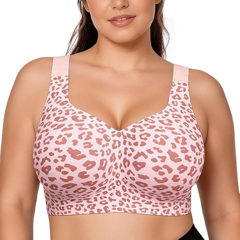 Biustonosze Leopard Jelly Bez  – Minimizer Bra Women recenzja i cena